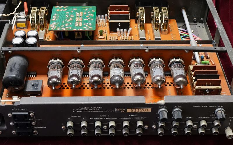 ラックスキット LUXKIT A3032 真空管プリアンプ