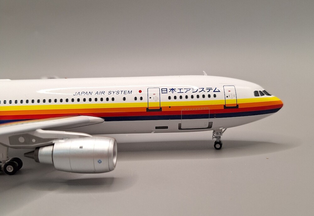 J Fox Models JF-A300-004 Airbus A300-B4-2C Japan Air System JA826