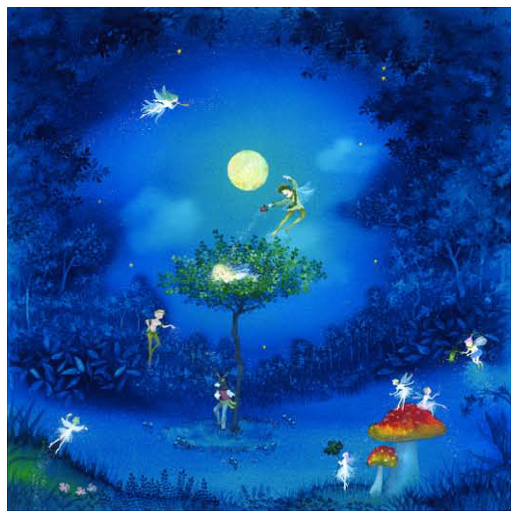 横山真弥 絵画(版画/アーカイバル) 真夏の夜の夢 7419|アート