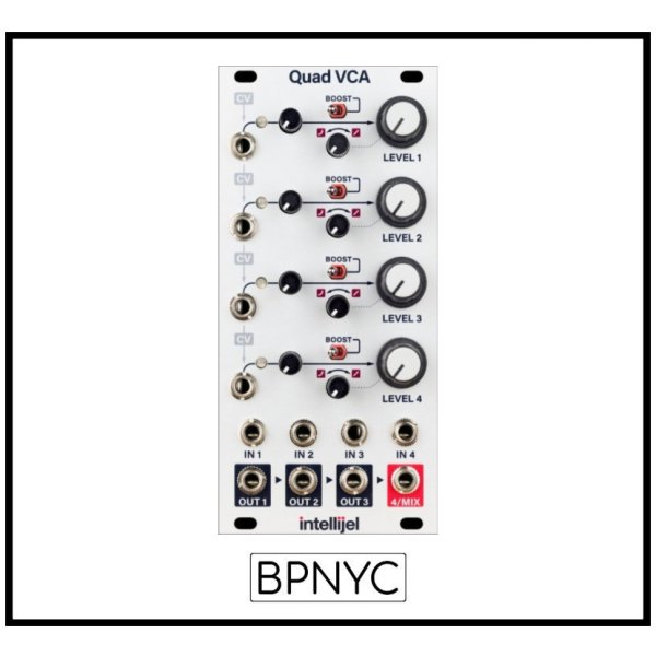 Intellijel Designs Quad VCA Eurorack モジュラー 販売 通販 お気軽に