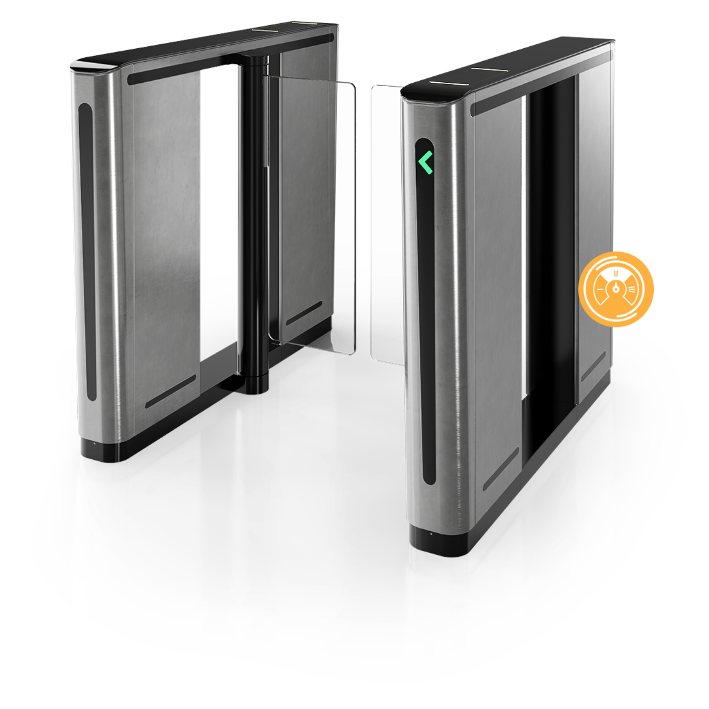 Speedlane Compact Swing Barrier Gate | Boon Edam USA