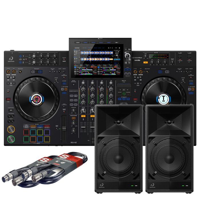 AlphaTheta XDJ-AZ, WAVE-EIGHT (Pair) & Cables | Bop DJ