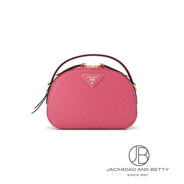 オデット サフィアーノ レザー バッグ マゼンダ ピンク[1BH123 NZV