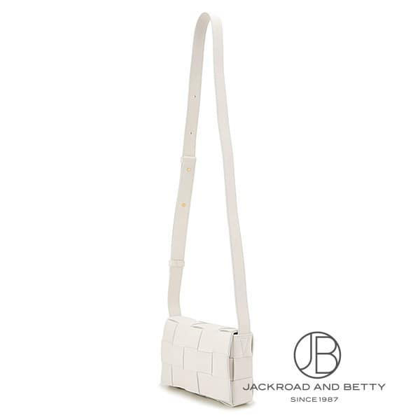 スモール カセット ショルダーバック ホワイト 白[730848 VMAY1 9009