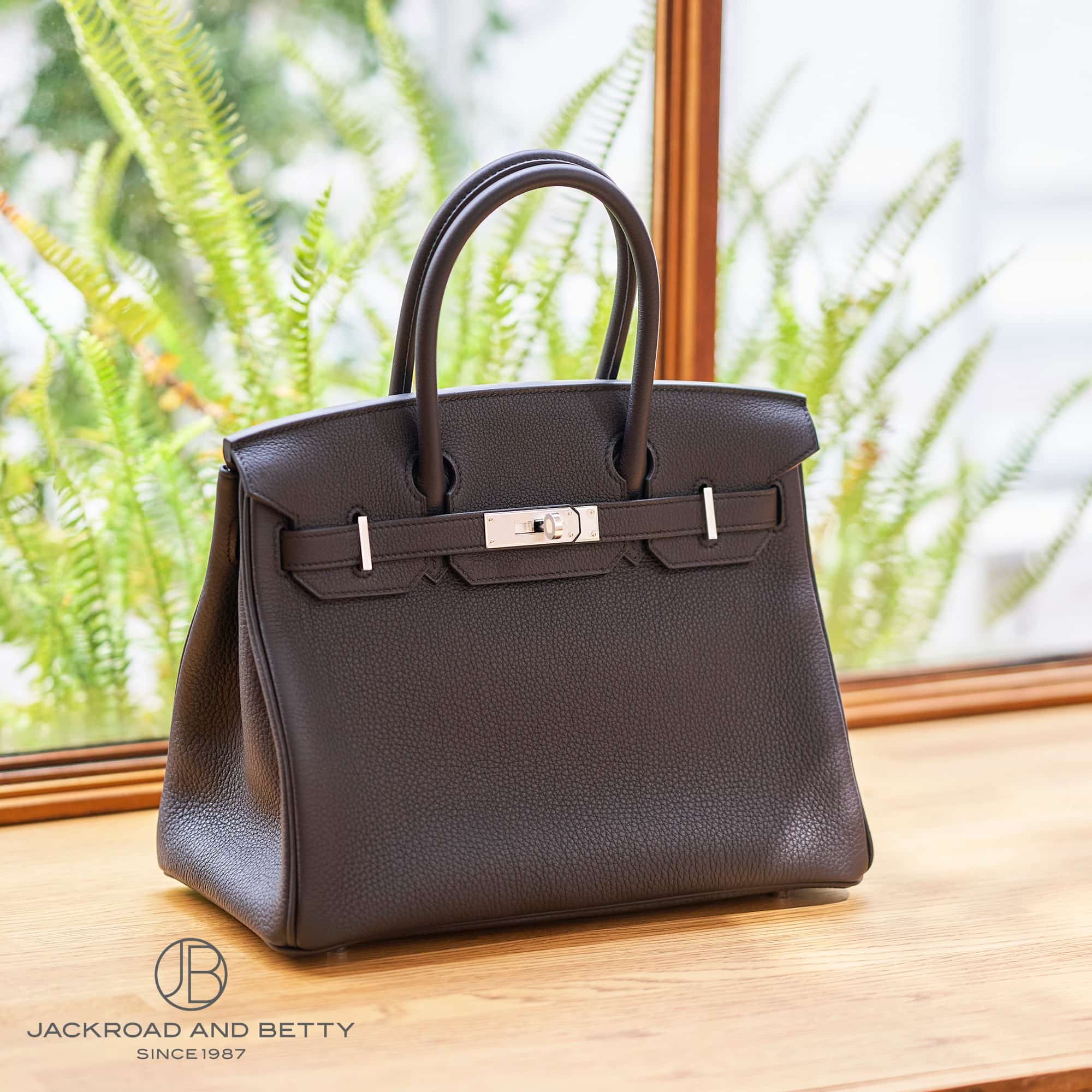 バーキン30 ノワール ブラック 黒[H030520CK 89] birkin30 | エルメス