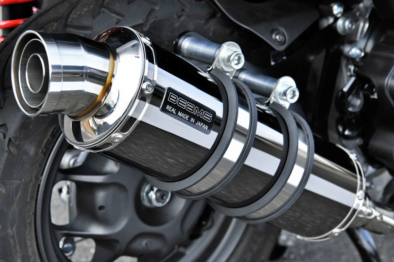 美品 ホンダ リード125 JK12 浅倉商事 SHタイプマフラー SHタイプマフラー レーシングタイプ ASAKURA（浅倉商事） リード125