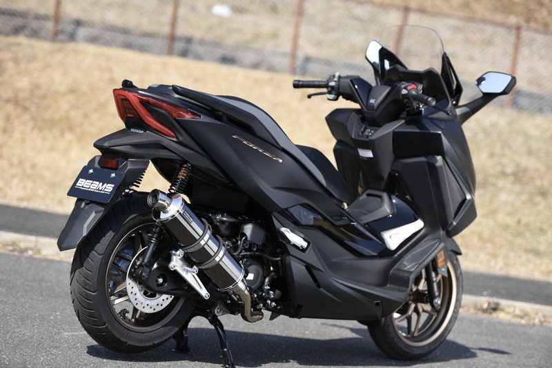 R-EVO スーパーメタルブラック フルエキゾースト：フォルツァ：2023