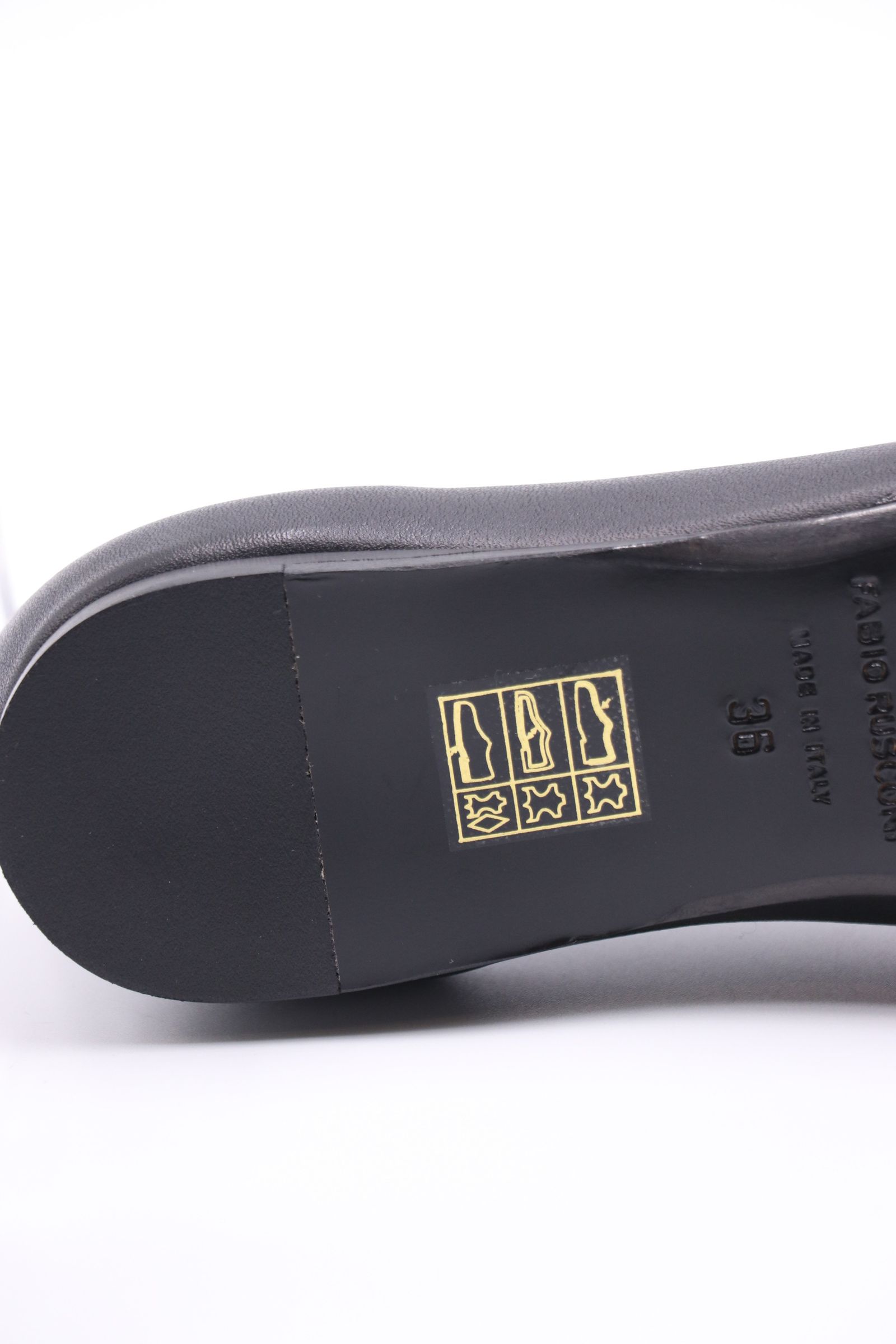 FABIO RUSCONI - FA3447 サケット製法 レザー タッセル スリッポン