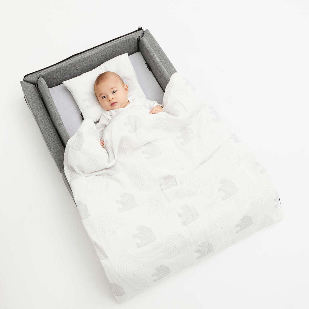 ファルスカ コンパクトベッド free メランジブラウン | Babies