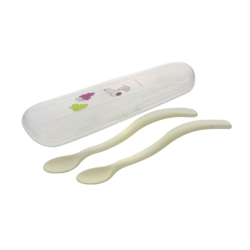 Richell リッチェル ピーナッツ コレクション やわらか離乳食スプーン