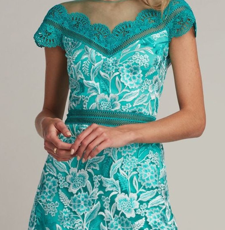 黒田みゆさん着用】Tadashi Shoji タダシショージ NANCE BANDED