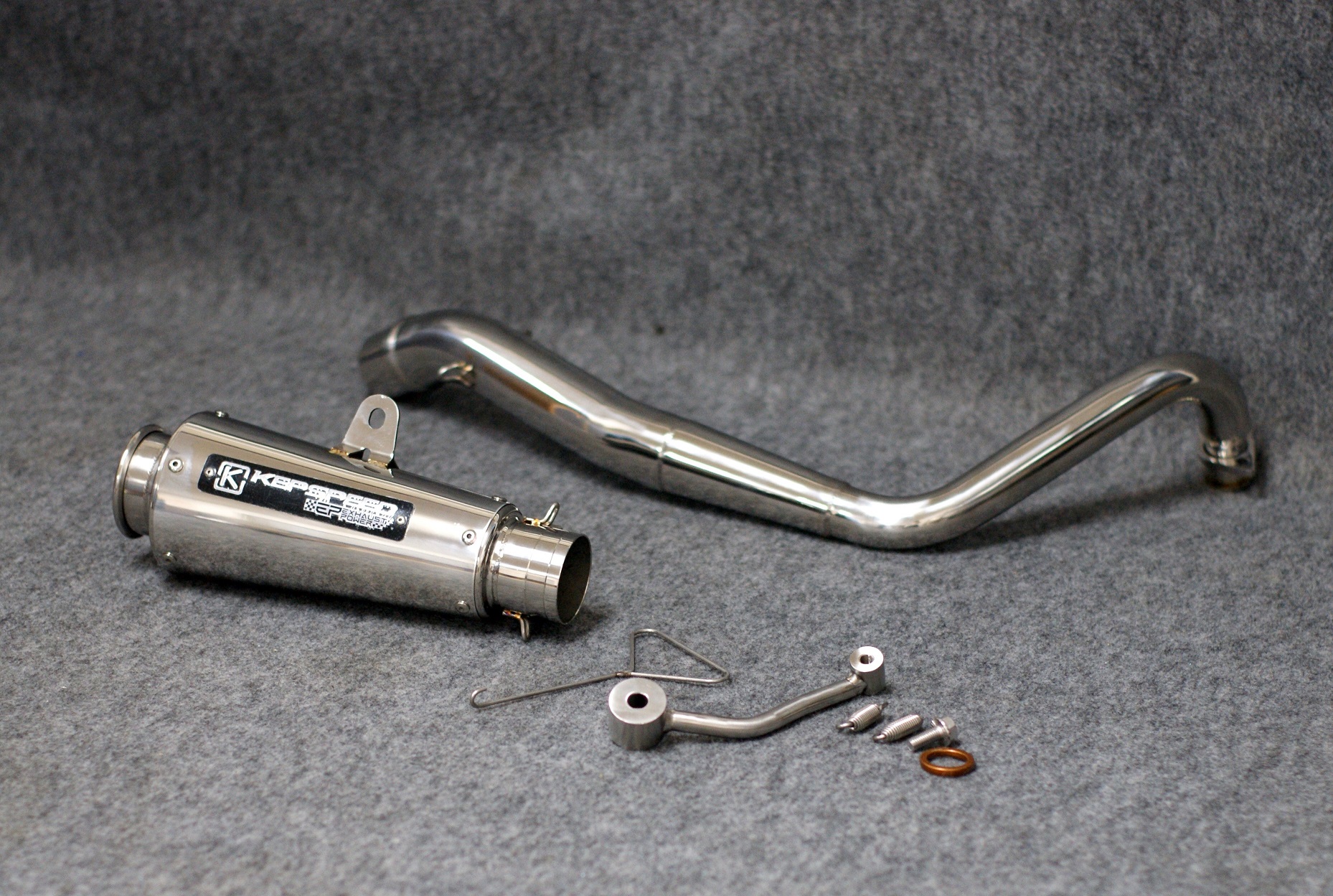 KEPSPEED製 モンキー用 ステンレスマフラー モンキーやダックス