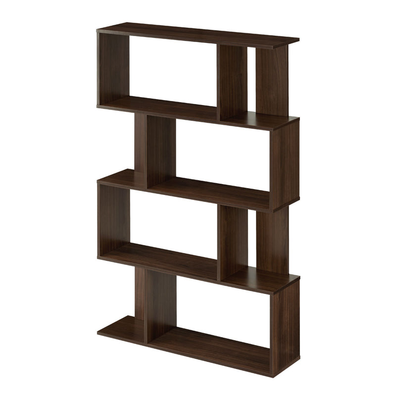 ディスプレイシェルフ 4段ワイド 本棚 ラック オープンラック おしゃれ