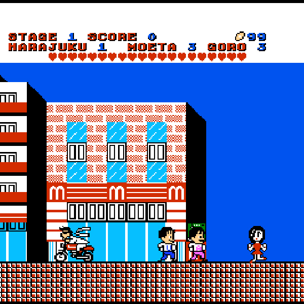 花のスター街道｜ファミコン (FC)｜ビクター｜レトロゲームから最新