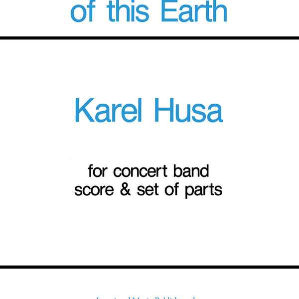 この地球を神と崇める(フサ) 吹奏楽譜 – ロケットミュージック