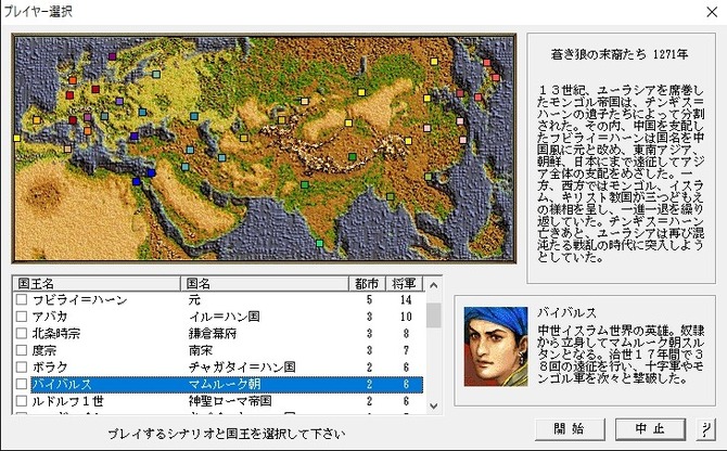 発売23周年……世界中の英雄、文化相まみえる『チンギスハーンIV』は