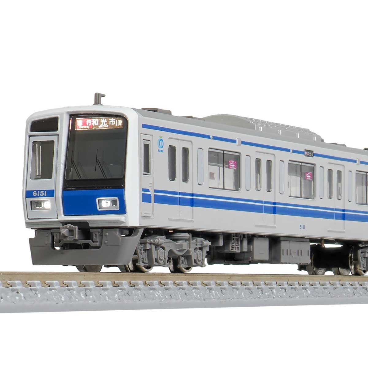31873＞西武6000系アルミ車（6151編成・戸袋窓閉鎖後）基本4両編成