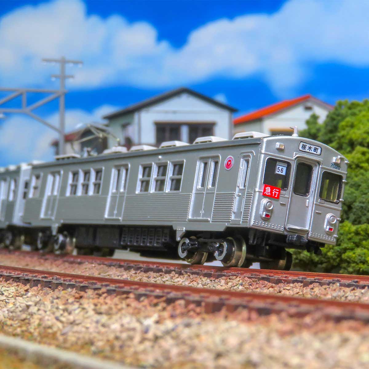 963＞東急電鉄7000系 2両編成セット｜エコノミーキット｜Nゲージ鉄道