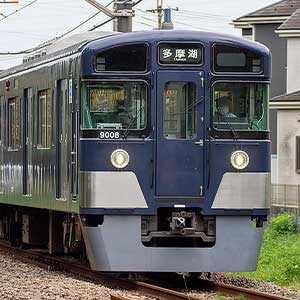 32171＞西武9000系（多摩湖線・黄色・白ライト）4両編成セット（動力