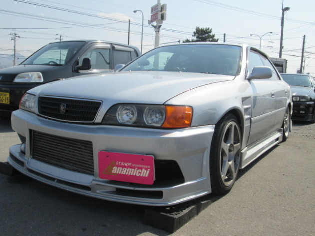 JZX100チェイサーアッパーアーム交換｜交通事故修理／キズ・サビ