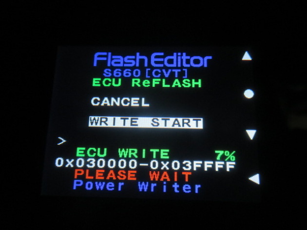 ホンダS660 JW5 CVT HKS Flash Editor／TF