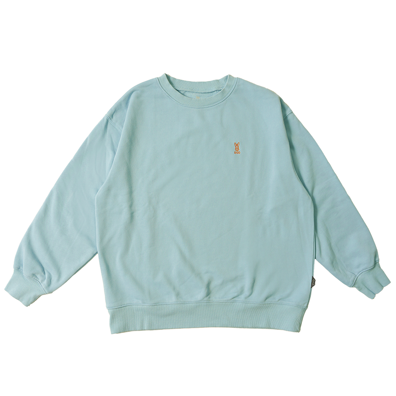 ウサロゴスウェット（グレー/ミズイロ/スミレ/スミクロ）JK264-GY/BL