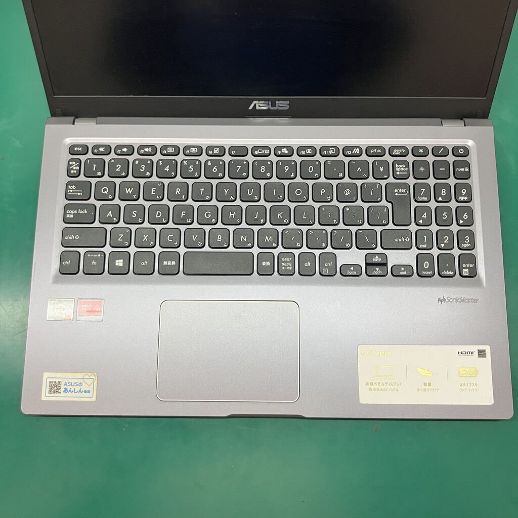 中古 ASUS M515U(Ryzen 7 5700U/8GB/SSD512GB/W10H) 4780001073