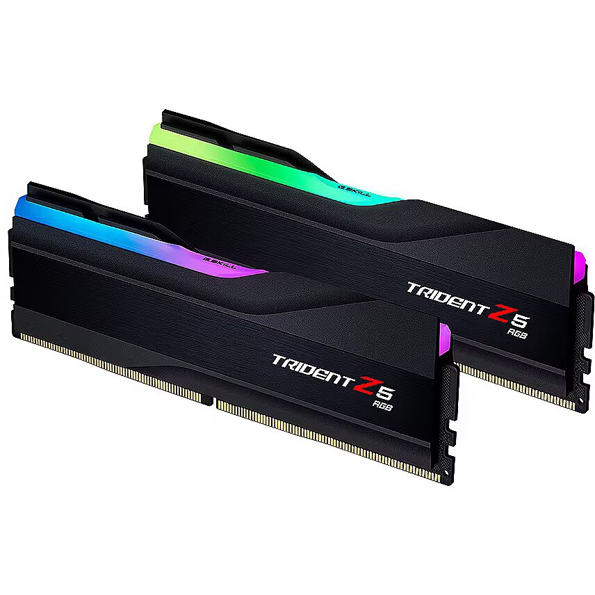 G.SKILL Trident Z5 RGB Black, DDR5, 32GB, 6400MT/s, CL32, Kit of 2
