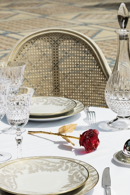 ドームクリスタル：daum|オーナメント ローズ エターナル