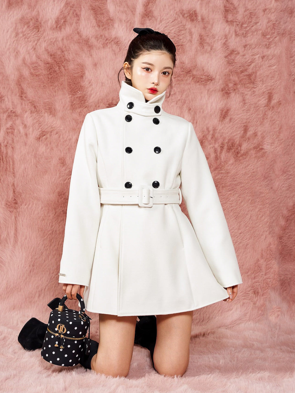 メルトンスタンドカラーコート – Darich (ダーリッチ)