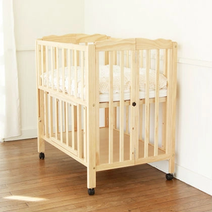 ベビーベッド 折りたたみミニベビーベッド パタン yamatoya 大和屋