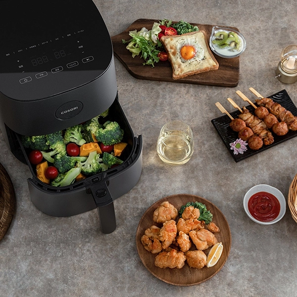 COSORI PRO LE 4.7L ノンフライヤー グレー COSORI コソリのレンタル