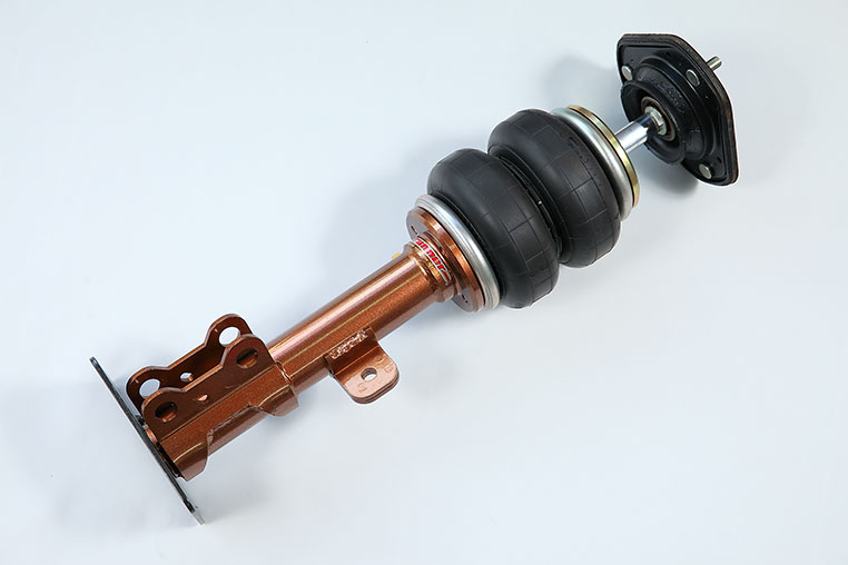 エアサスにも全長調整式があるが、良いかどうかは、人による