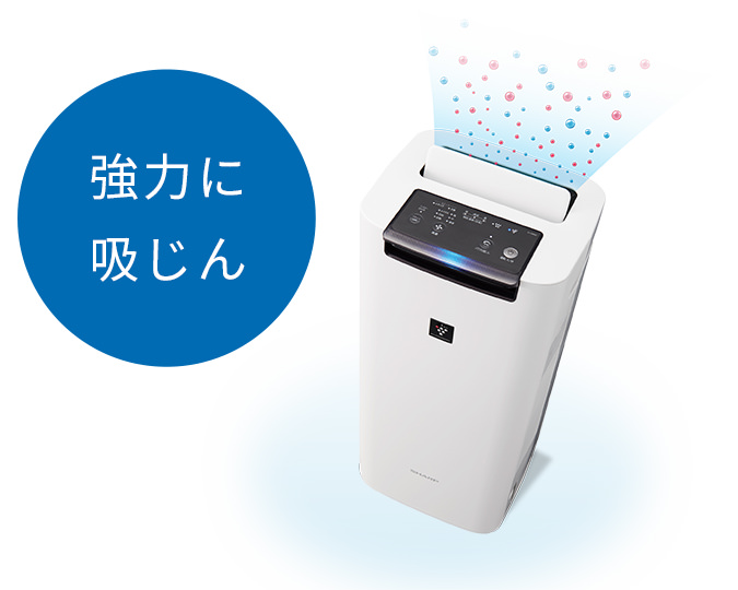 e-TREND｜シャープ KI-NS40-W [プラズマクラスター加湿空気清浄機