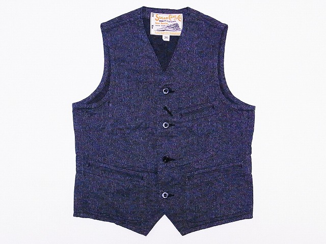 SUGAR CANE[シュガーケーン] ワークベスト SC12795 コットンコバート