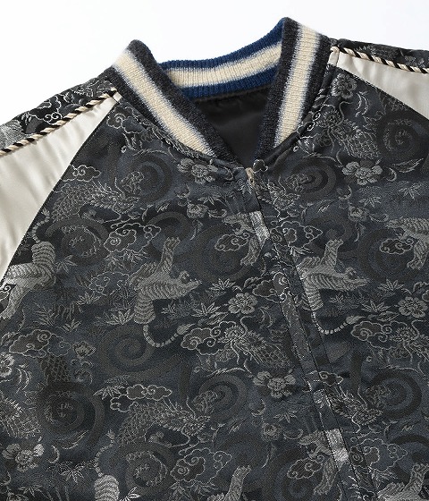 TAILOR TOYO[テーラー東洋] スカジャン TT15717 港商 TIGER ＆ DRAGON