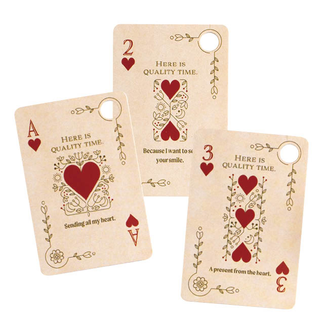 トランプアソートタグ-1(W40×H60): ラッピング用小物｜ギフト