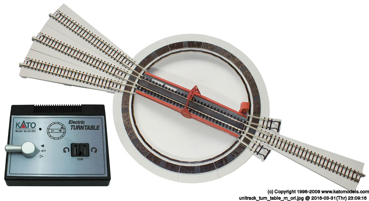 KATO鉄道模型オンラインショッピング Nユニトラック電動ターン