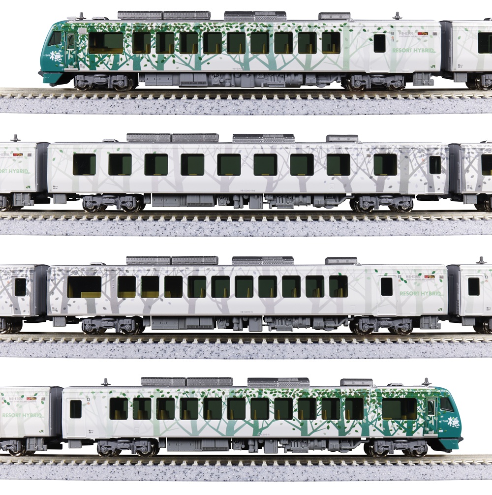 KATO HB-E300系 リゾートしらかみ橅(ブナ)編成 最新ロット KATO】HB