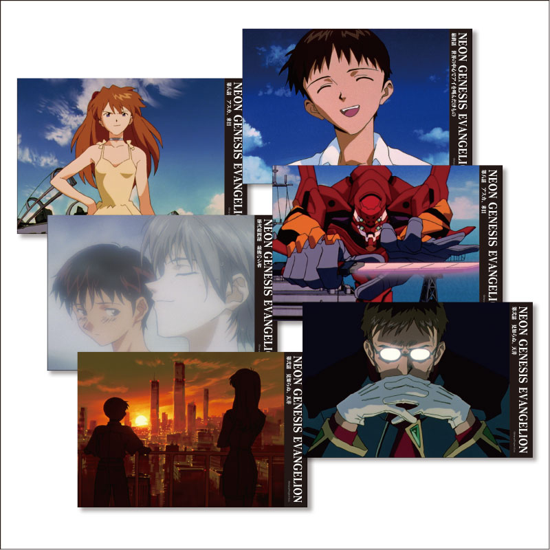 新世紀エヴァンゲリオン ポストカードセット B: グッズ・雑貨類・食品