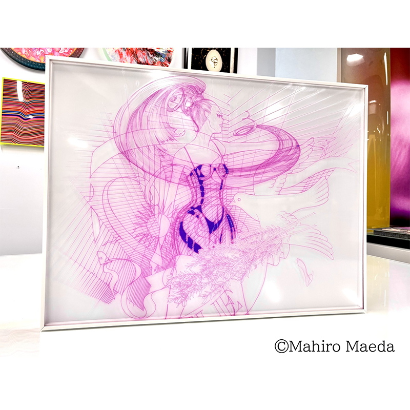 雑 前田真宏 雑画集』発売記念アート展】特別受注商品D（強く前進する