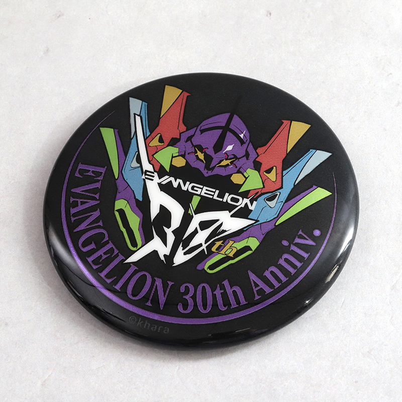 EVA STORE オリジナル 【エヴァンゲリオン30周年】エンブレム 缶バッジ