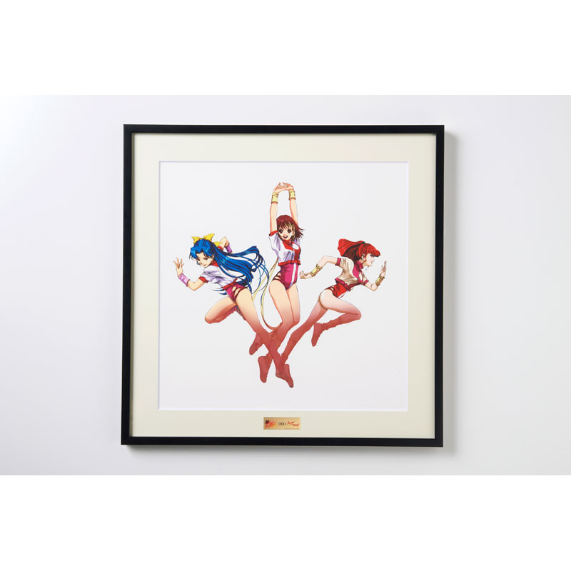 トップをねらえ！複製原画/美樹本晴彦イラスト: 複製原画・キャンバス