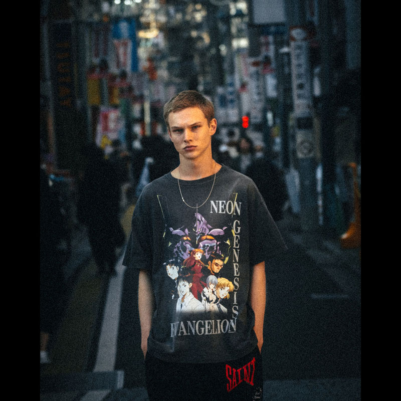 RADIO EVA A183 EVANGELION NEONGENESIS T-Shirt by SAINT Mxxxxxx