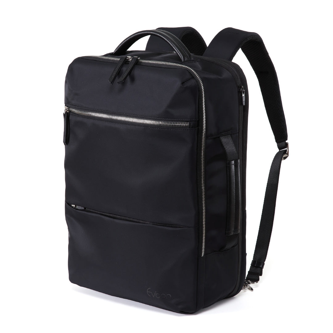 Evoon マルチビジネスリュックSlim X・容量15L～拡張時22L【3営業日