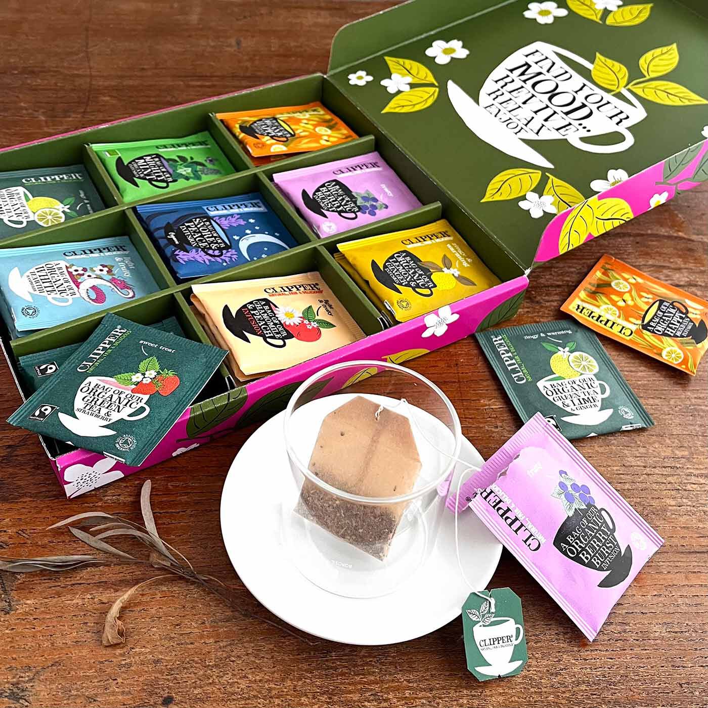 CLIPPER】オーガニックアソートティーセレクション〈ティー