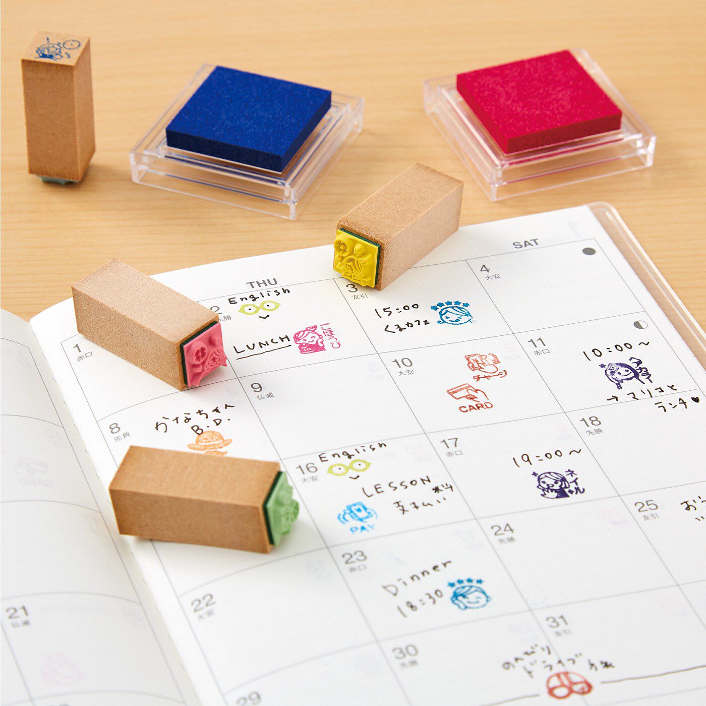 かわいくしたいな！ 小さなスタンプの会｜フェリシモの雑貨 Kraso