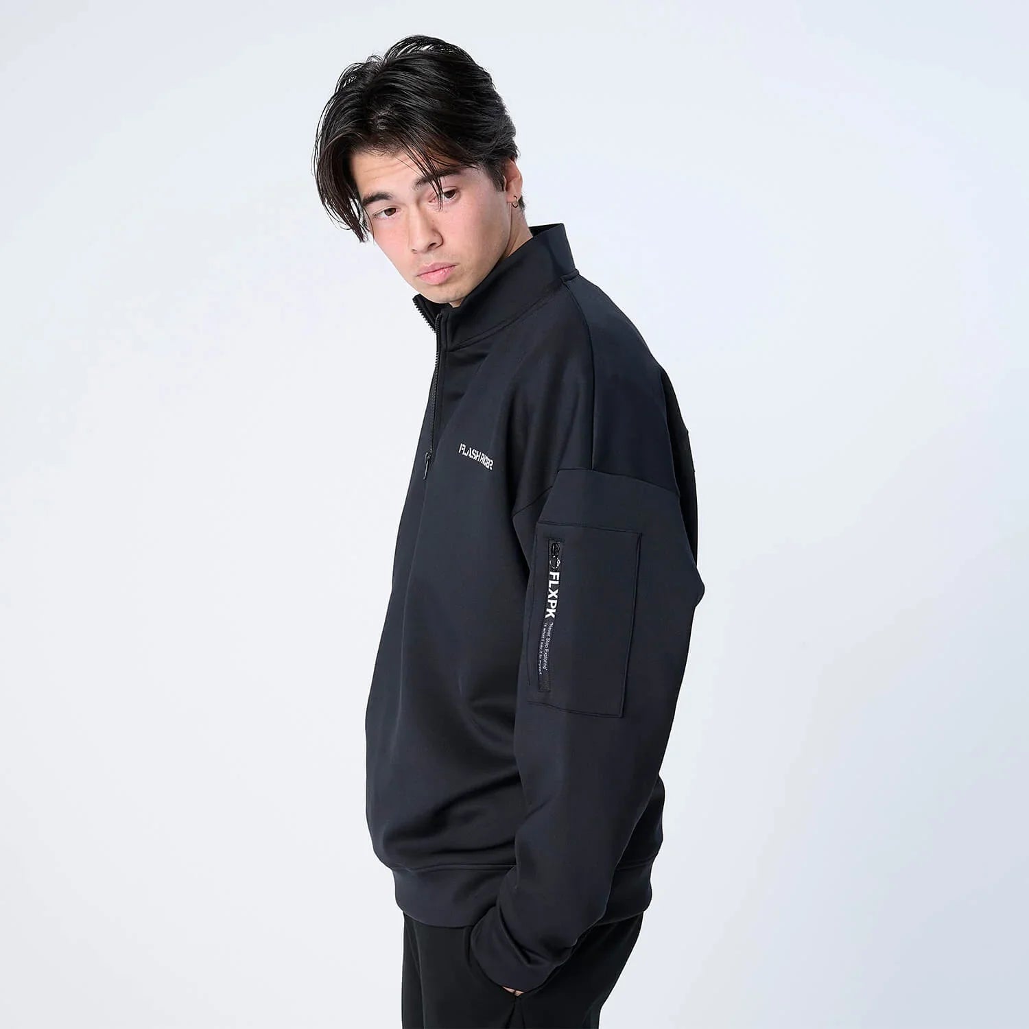 XP-AIR HALFZIP（エアテンション® ダンボールニット ジップパーカー