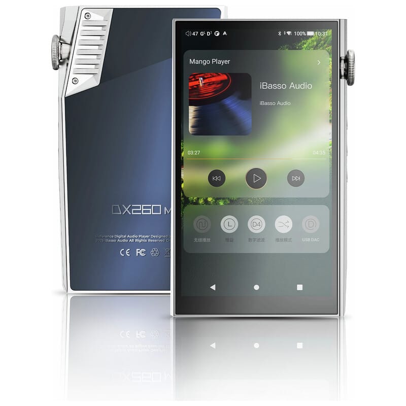 iBasso Audio DX260MK2 Silver+Blue 新品｜フジヤエービック