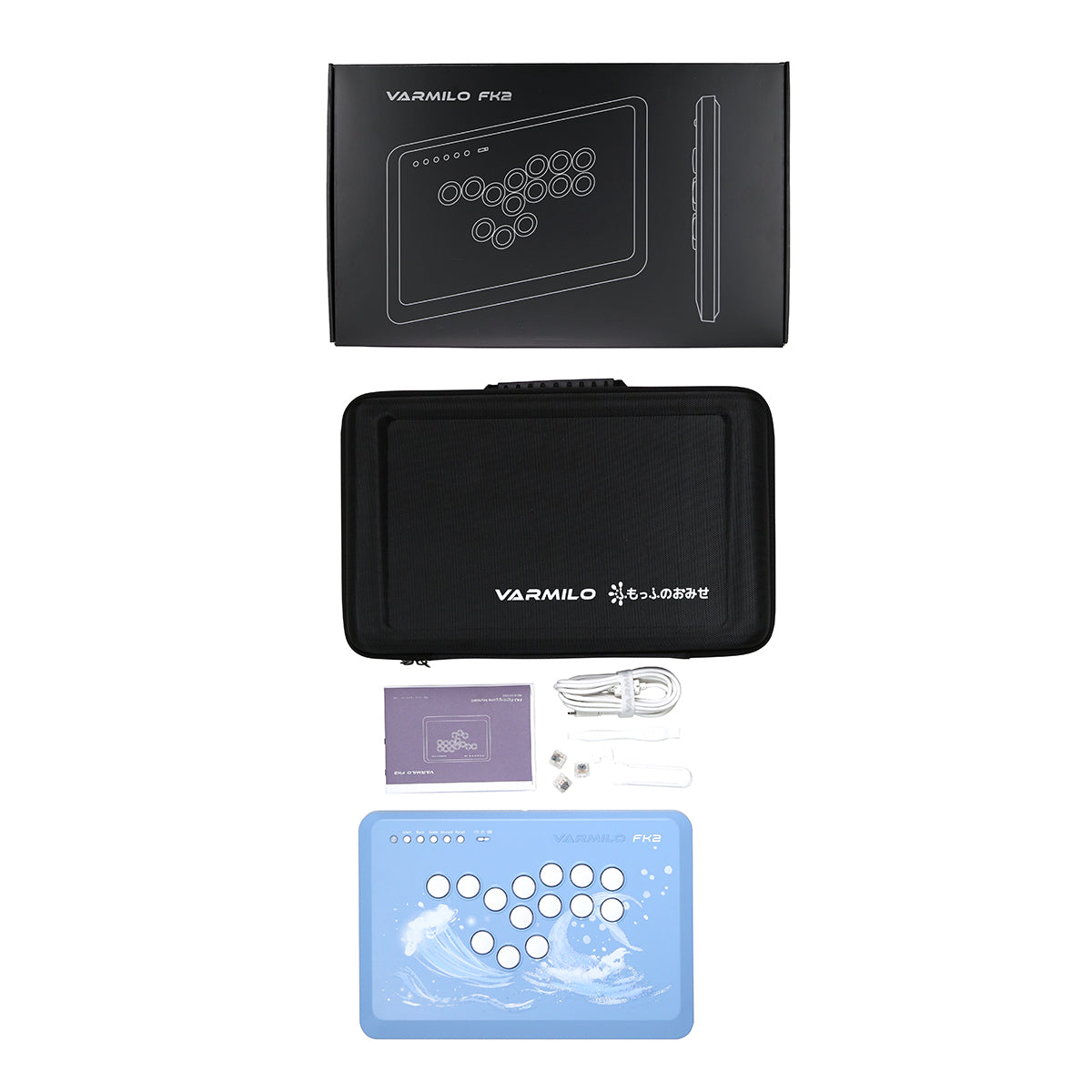 VARMILO FK2(不屈) 海の音色 ラピッドトリガー搭載レバーレスアケコン